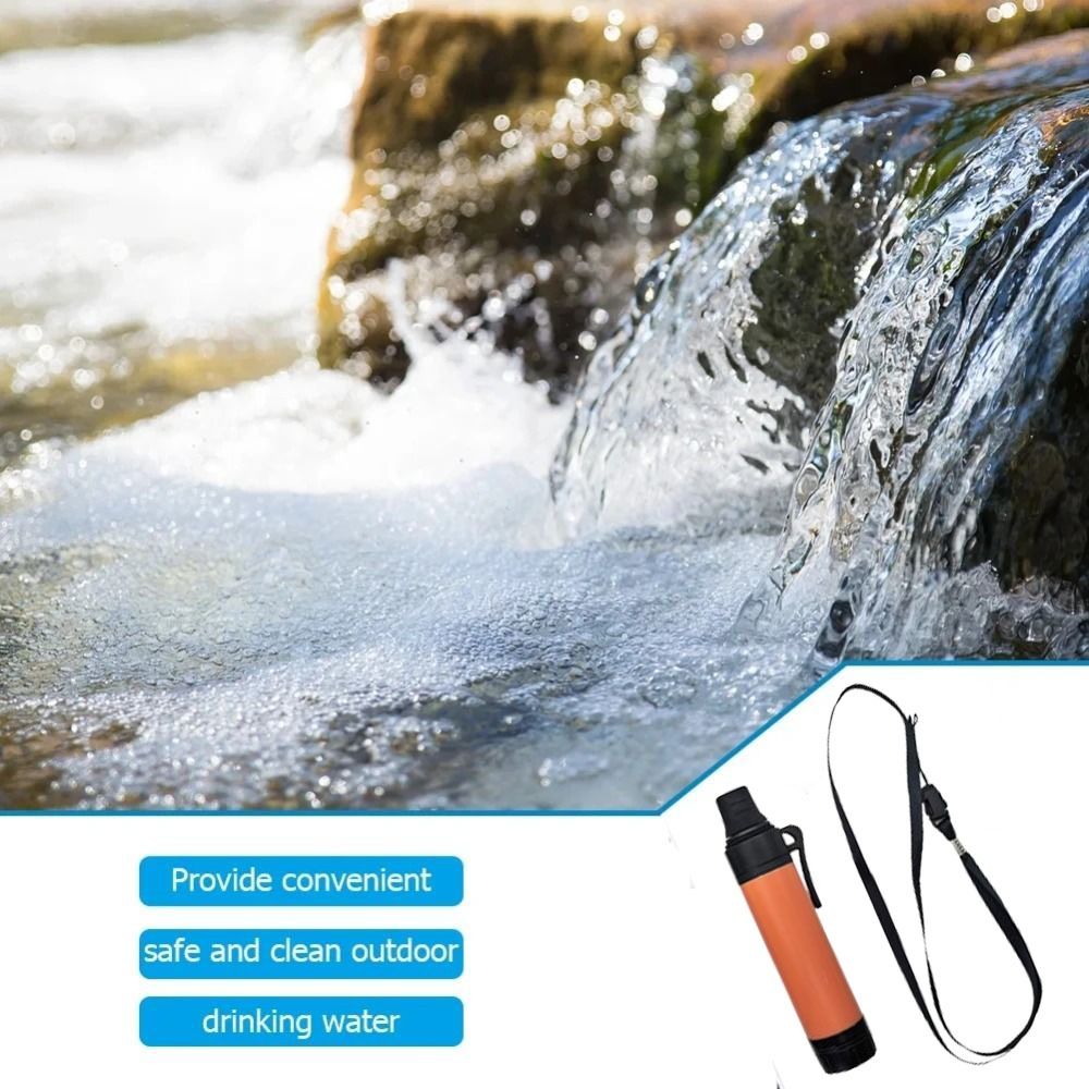 Mini Mini Water Filter Straw P - Water Purification Straw ulasan dan harga