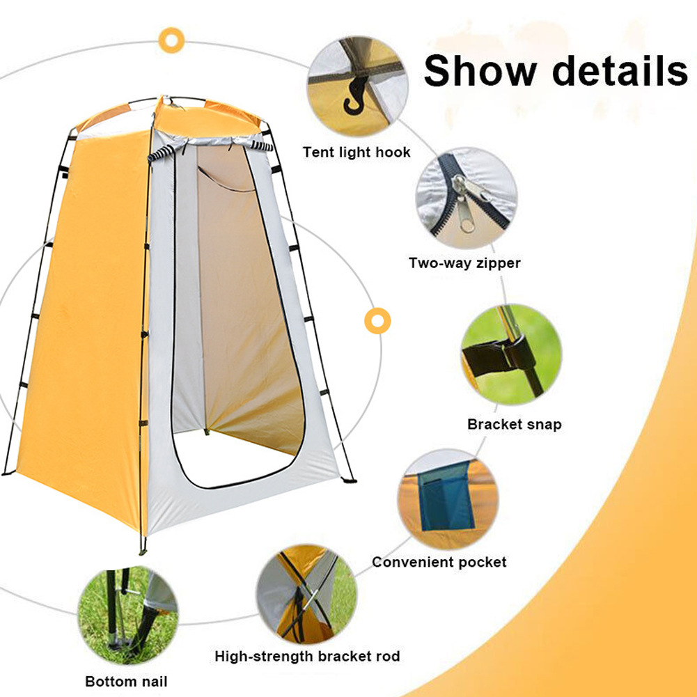 Sunshade Bathing Tents Folding - Emergency Mylar Tent ulasan dan harga